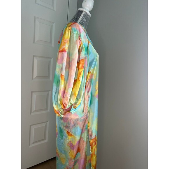 Buddy Love Silky Maxi Sunny Love Dress Maxi Women’s Small - Picture 9 of 12